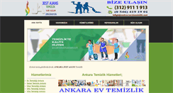 Desktop Screenshot of ankaraevtemizlik.net